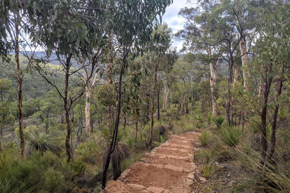 South Ledge steps