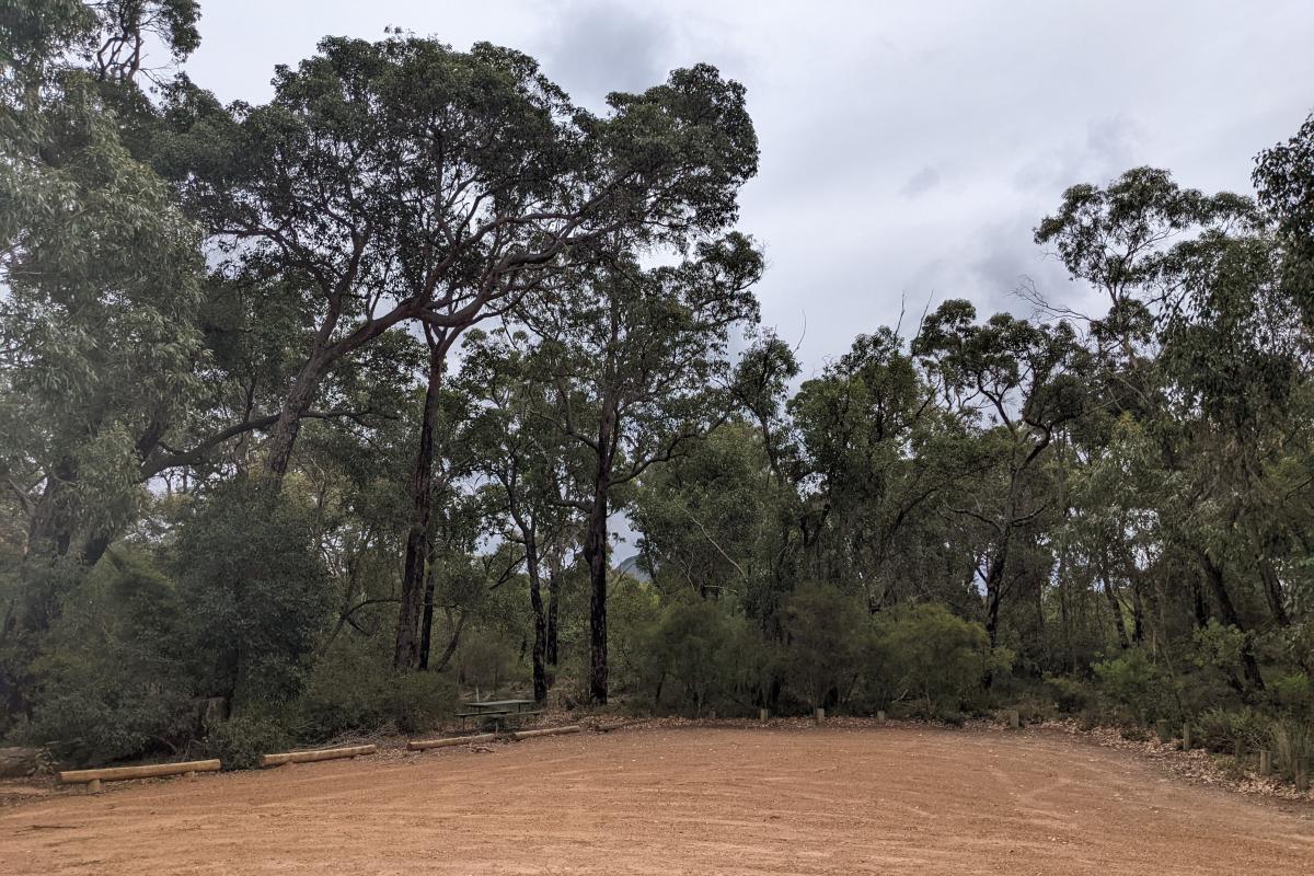 Red Gum Spring parking area Red Gum Spring parking area