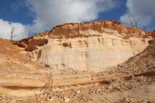 Spongolite quarry at Twertup