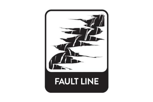 Graphic logo Fault Line