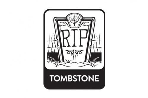 Graphic of Tombstone logo