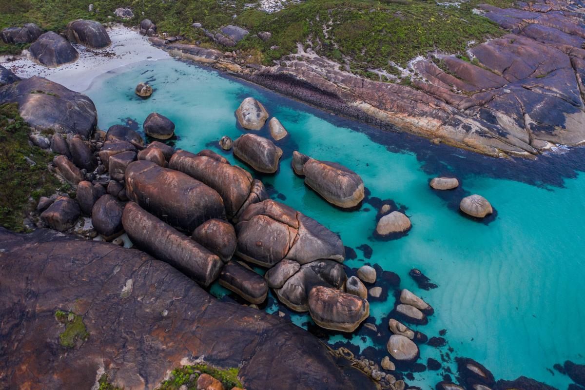 Elephant Rocks and Elephant Cove in William Bay National Park