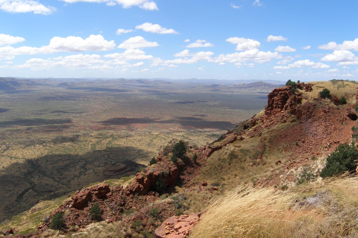 View from the summit of Mount Bruce 