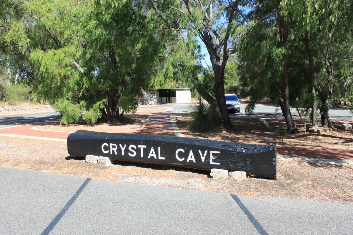 Entrance to Crystal Cave at Yanchep National Park