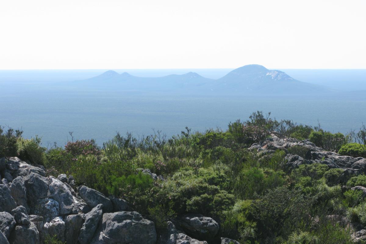 rugged landscape of mount ragged