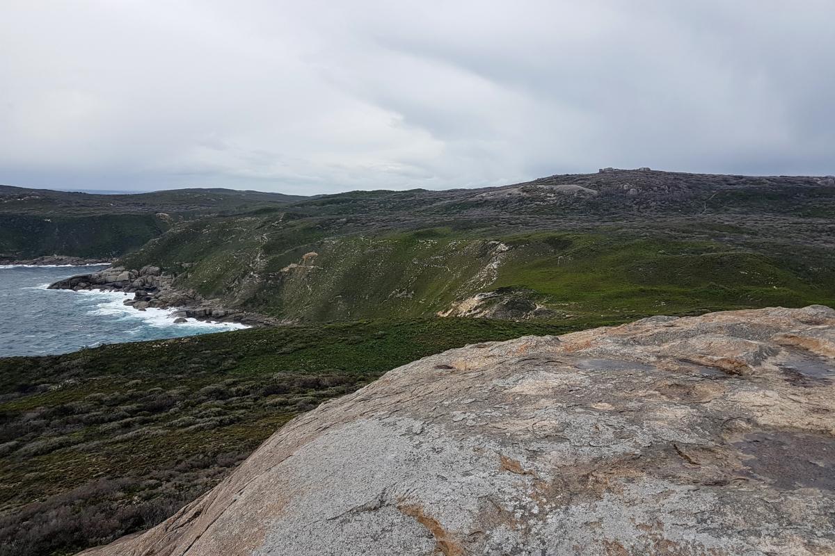 View from Peak Head looking back towards Stony Hill