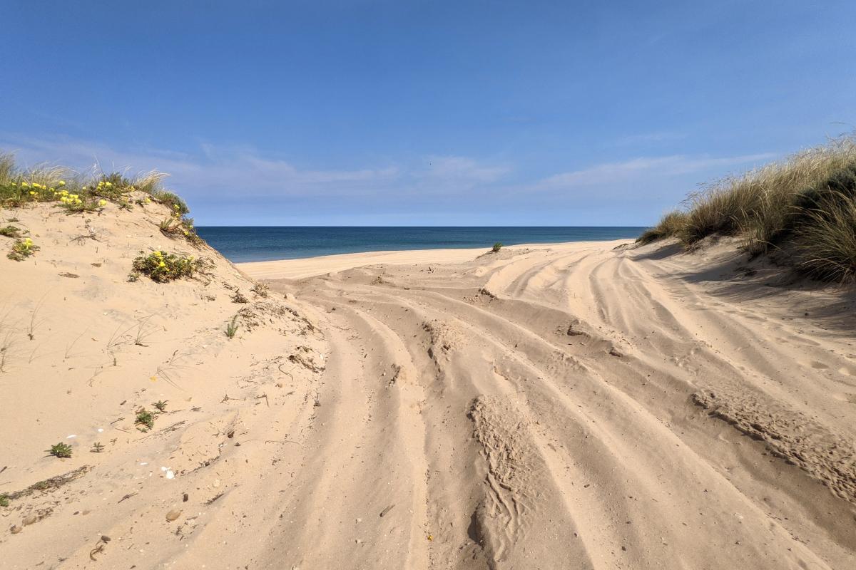 4WD access to Belvidere Beach