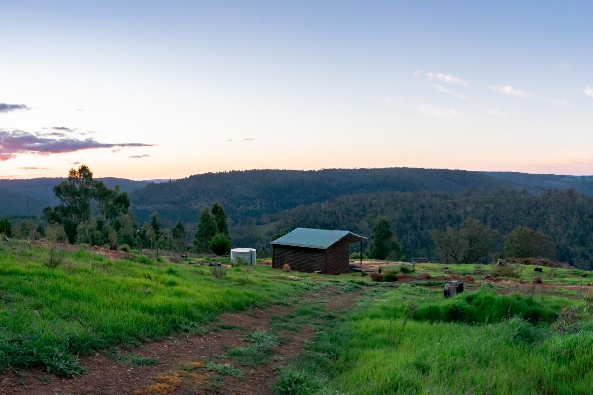 View of Blackwood Hut