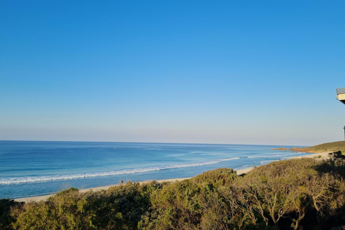 A perfect bay and beach to walk along and great conditions for all water activities.