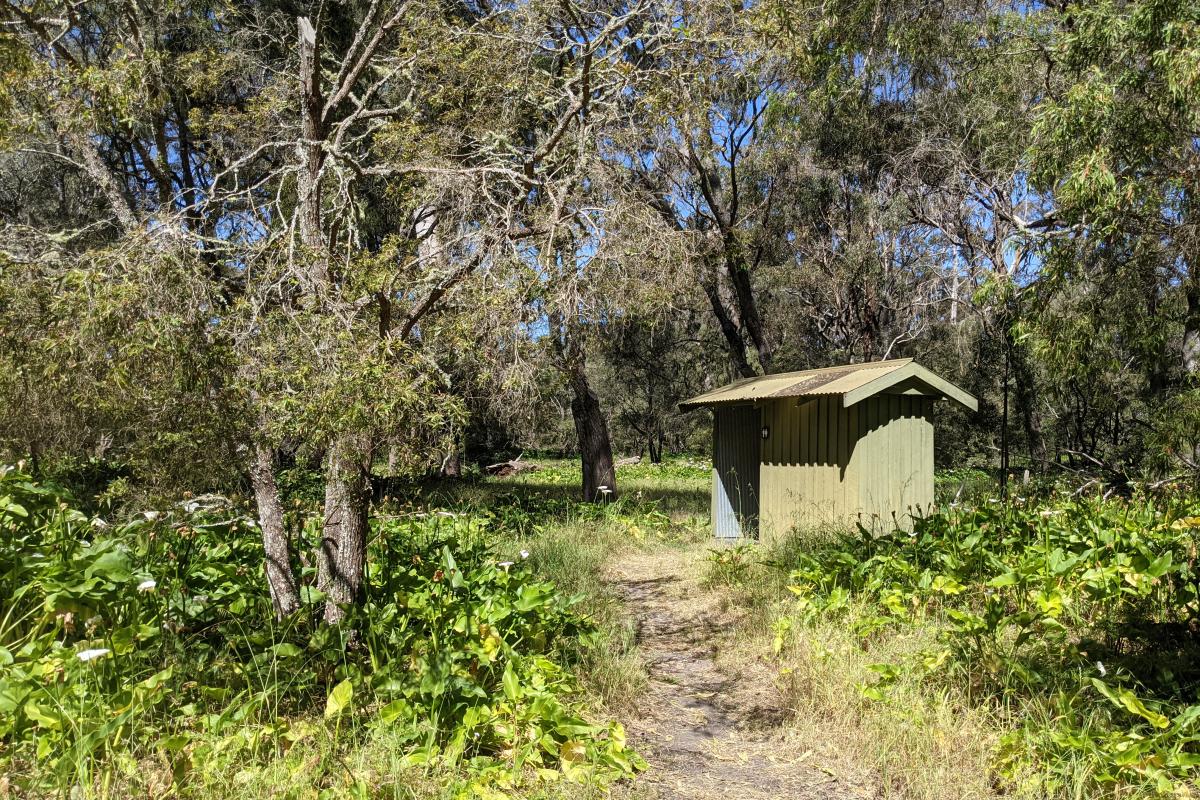 Toilet at Layman Picnic Site Toilet at Layman Picnic Site