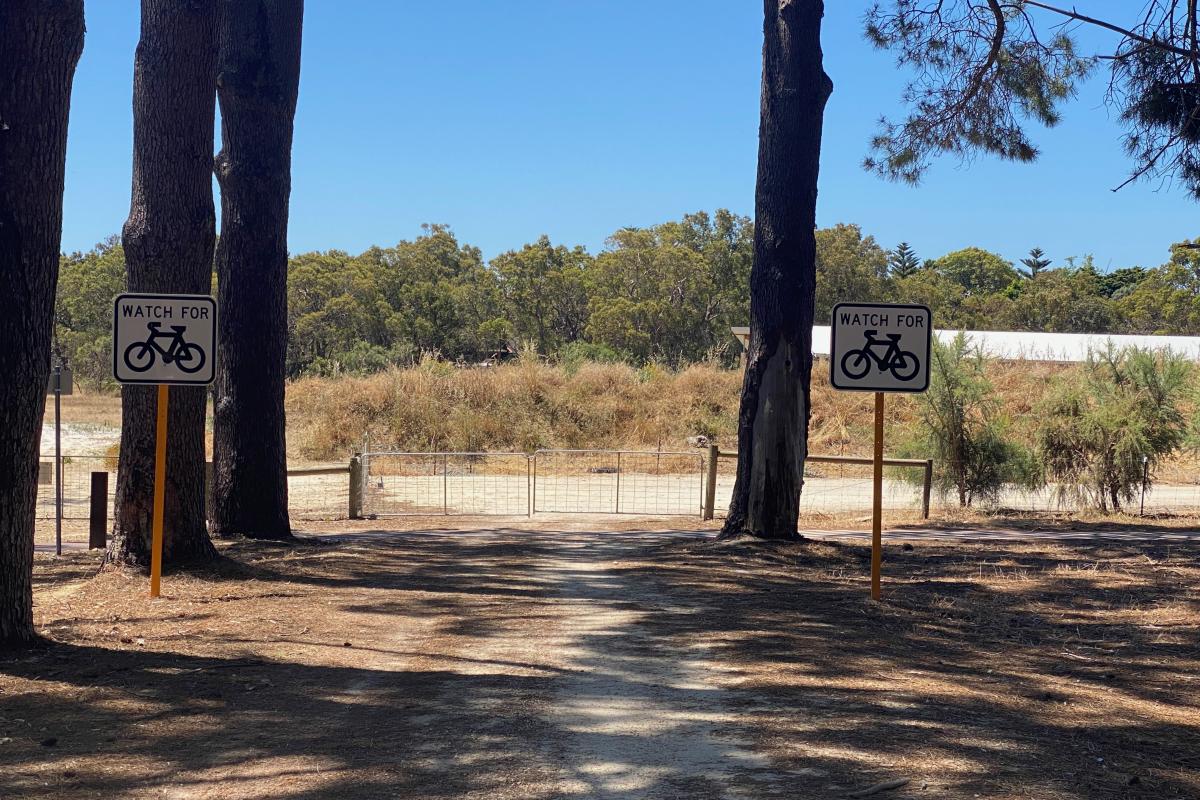 The Pines cycle trail