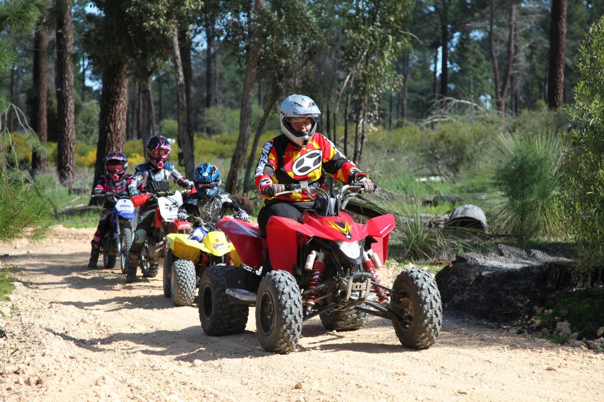 riders on the trails