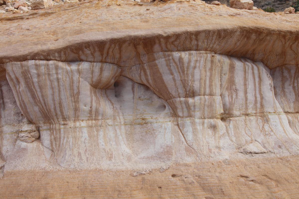 Spongolite rock formations at Twertup