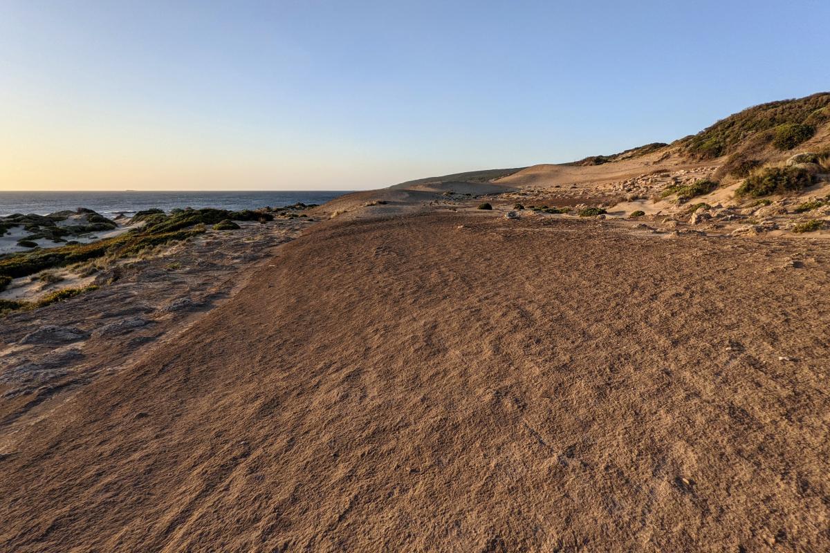 Dunes behind Skippy Rock