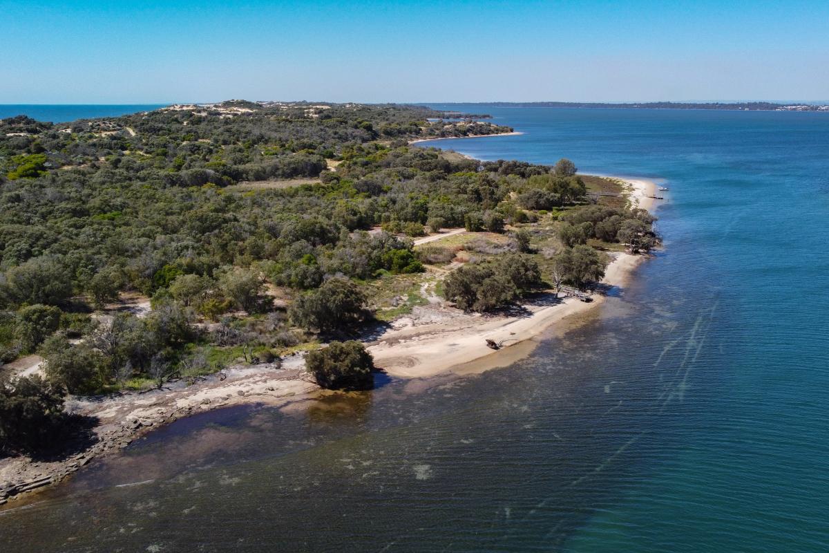 The Cut, Leschenault Peninsula Conservation Park views over the cut