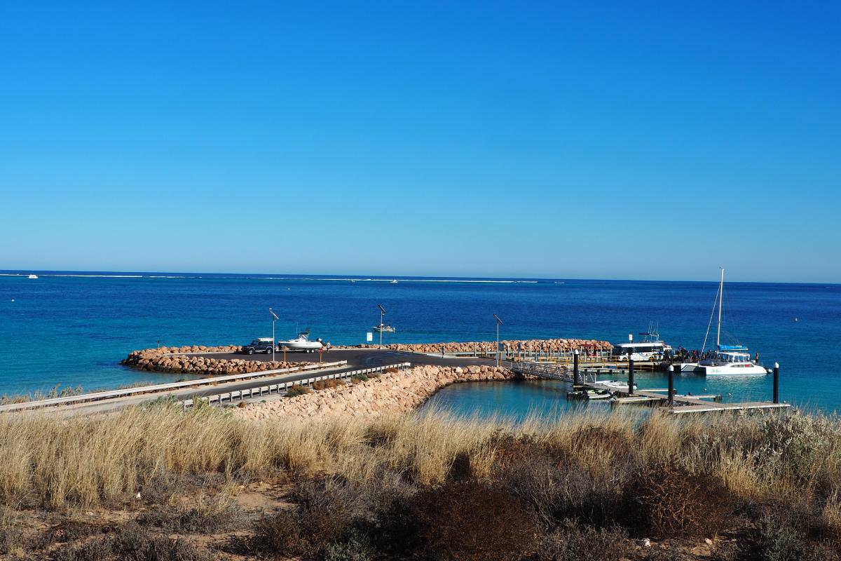 Monck Head jetty and boat ramp