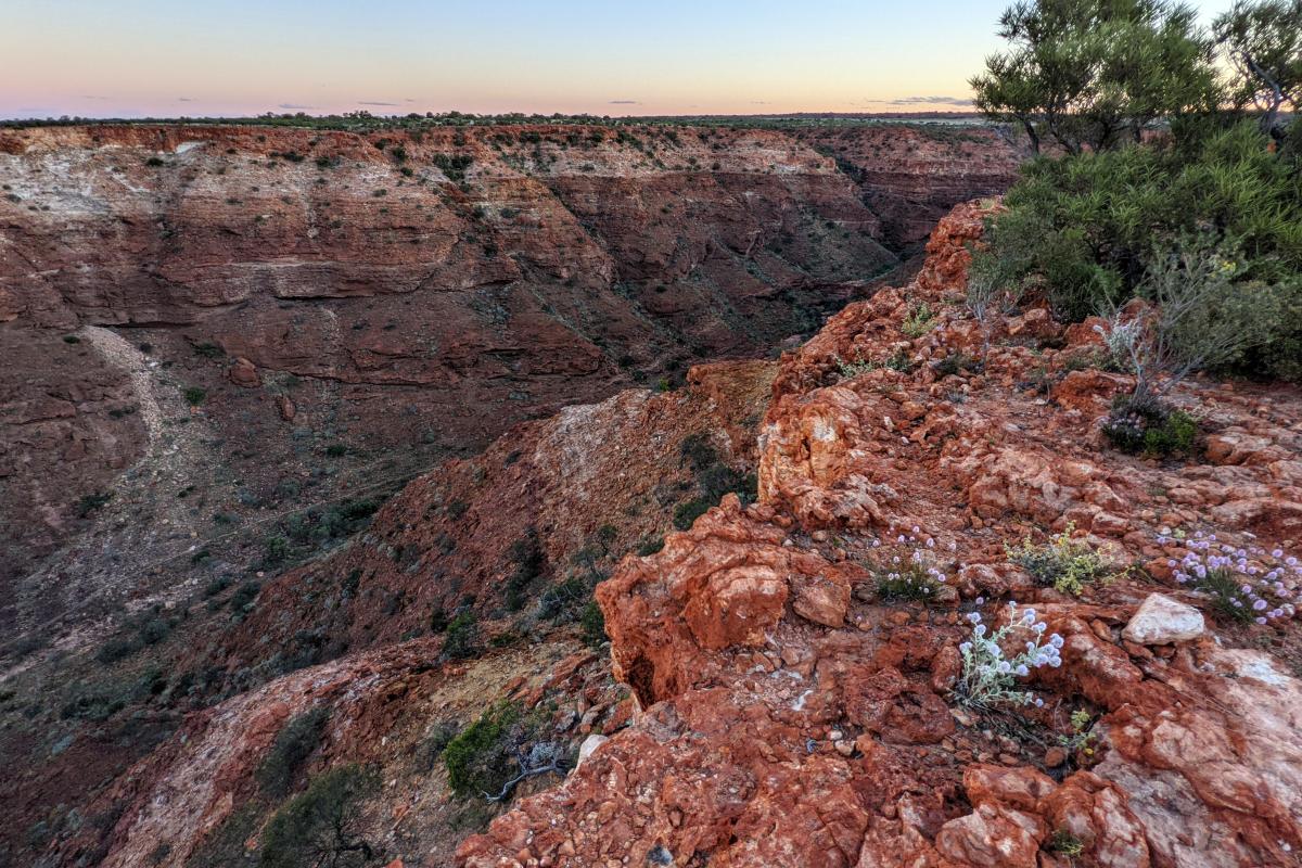 Draper's Gorge viewed from the Escarpment Trail