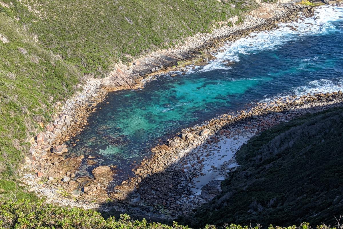 Jimmy Newells viewed from the lookout