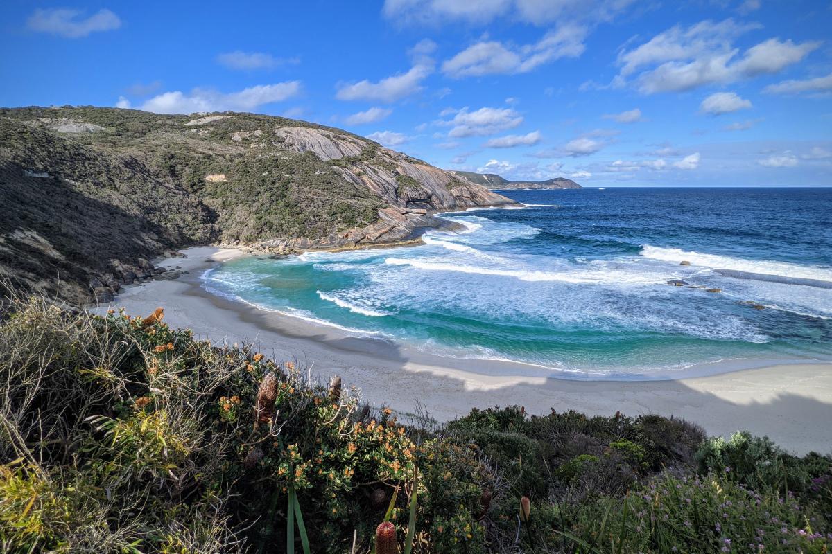 View from the lookout at Salmon Holes