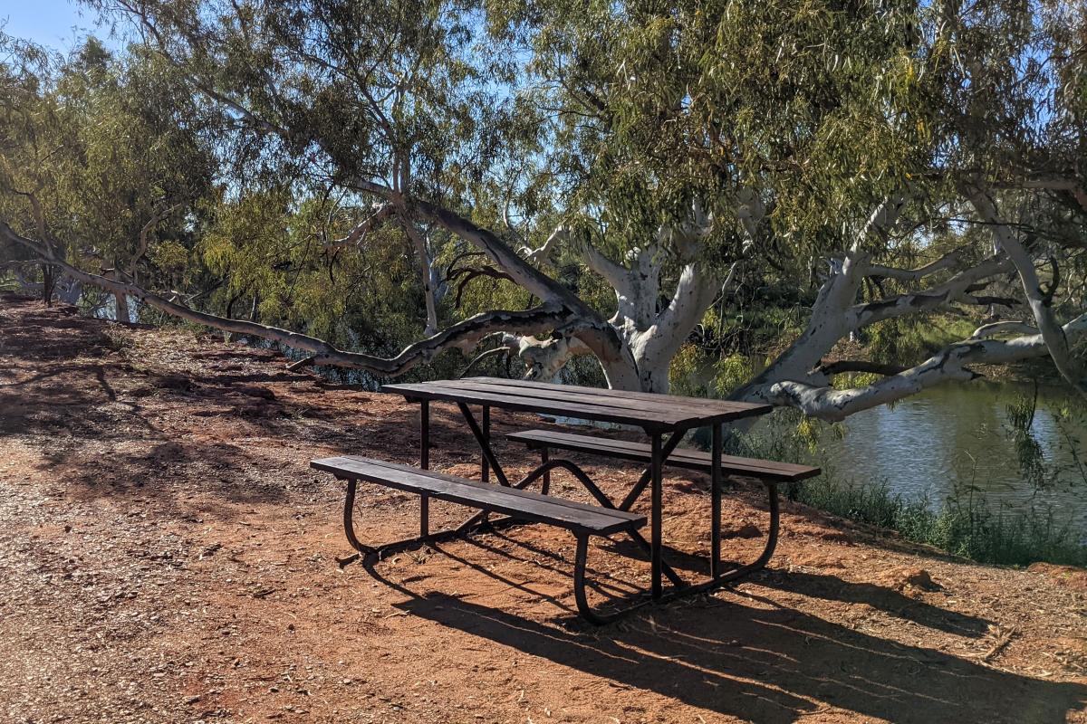 Cattle Pool picnic area Cattle Pool picnic area