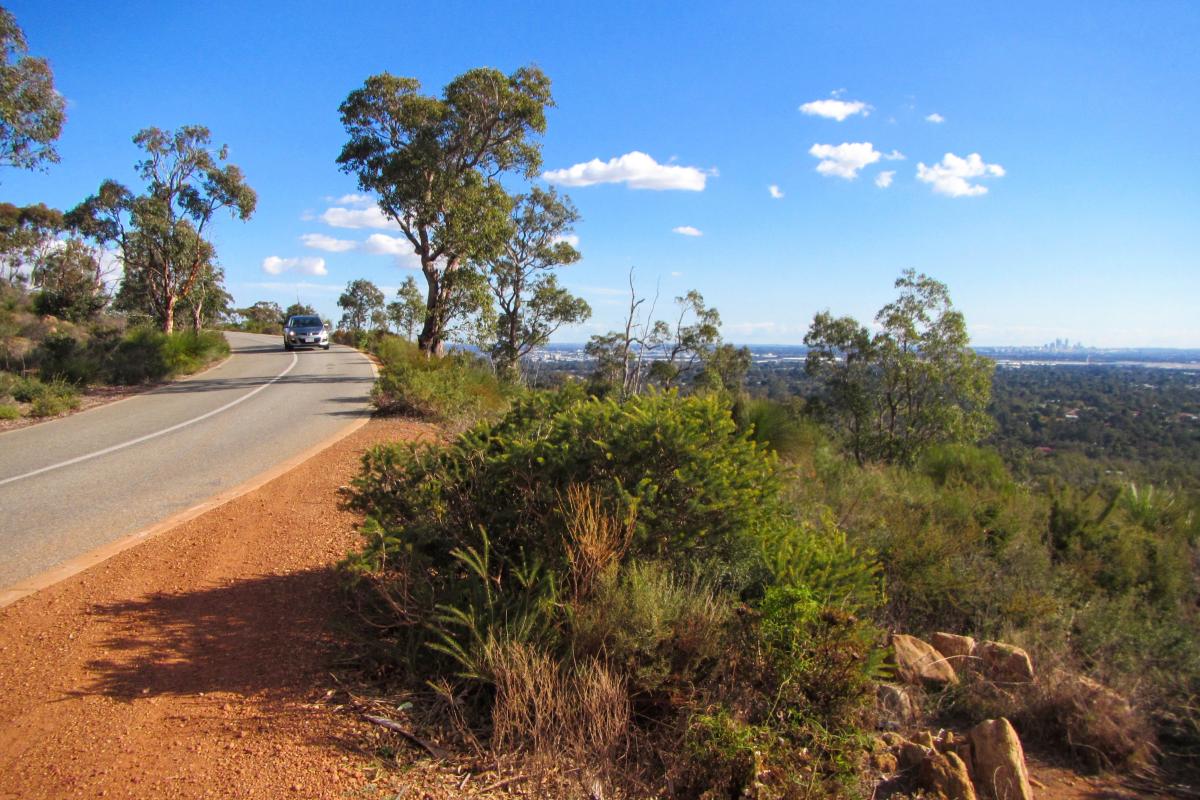 Zig Zag Drive in Gooseberry Hill National Park