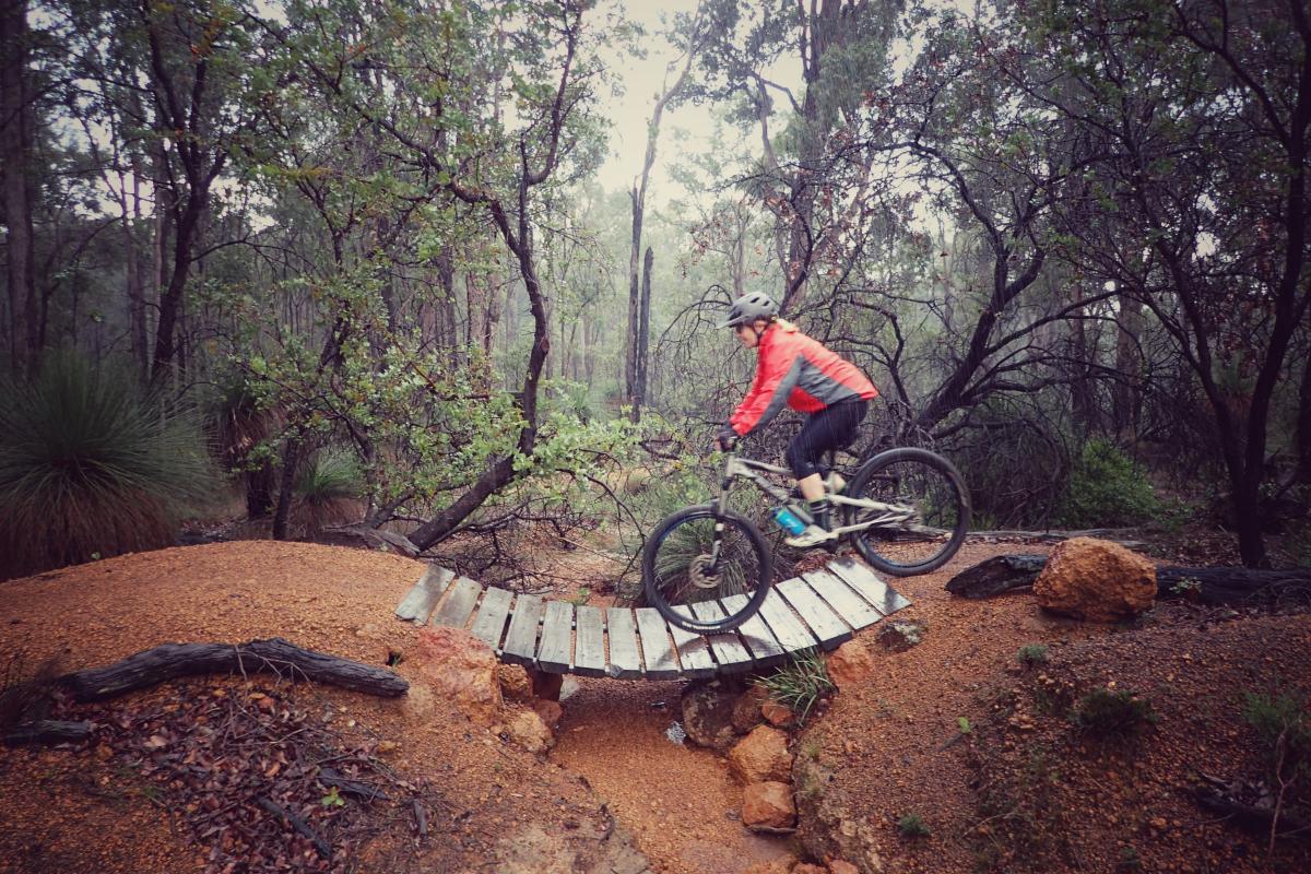 Riding the Wambenger Trails in Collie