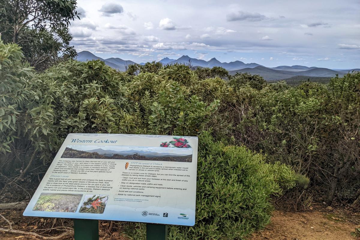 Western Lookout in Stirling Range National Park Western Lookout in Stirling Range National Park