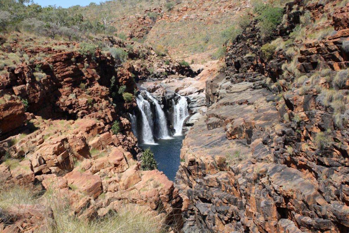 Waterfalls in Lennard River Gorge