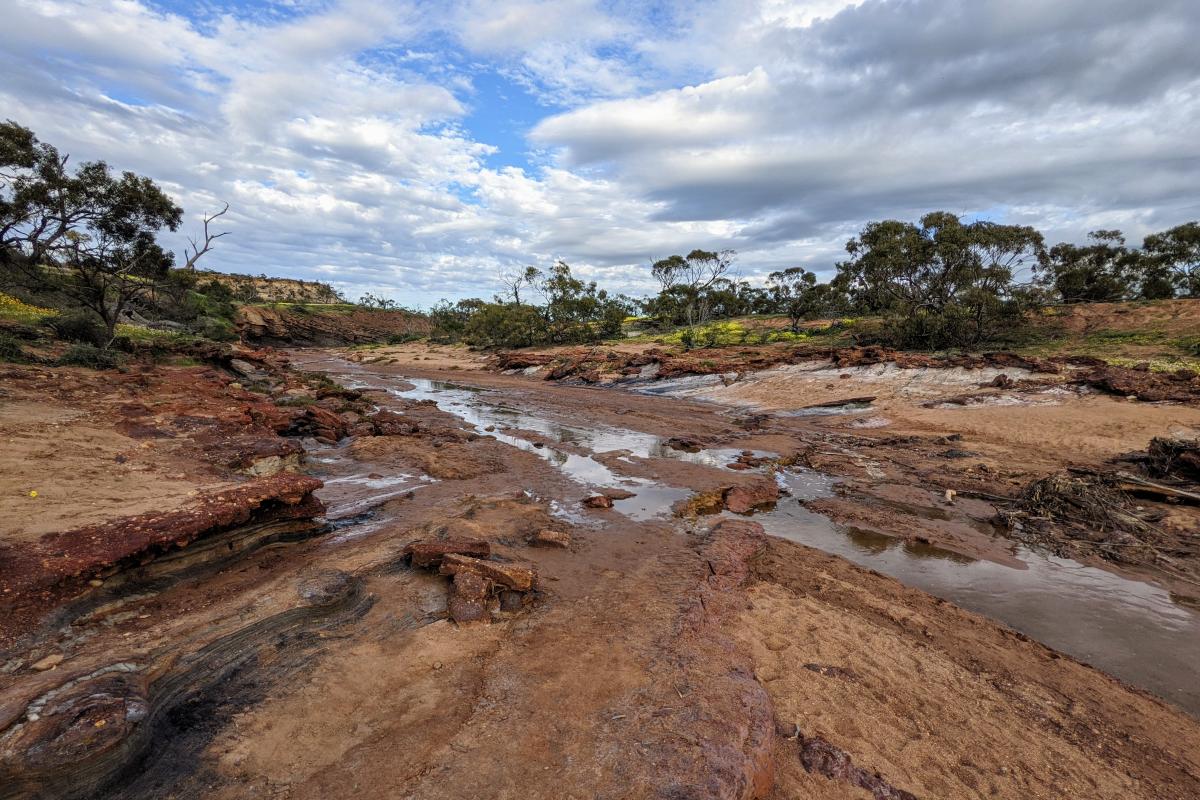 Riverbed next to Miners Picnic Area and Campground