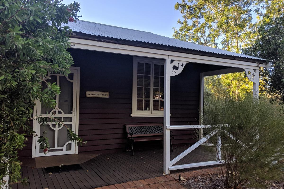 One of the Perth Hills Discovery Centre buildings