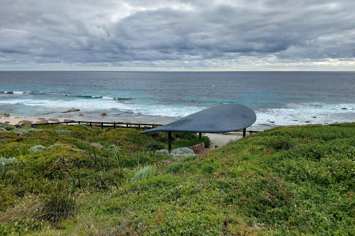 Lookout shelter at Lefthanders