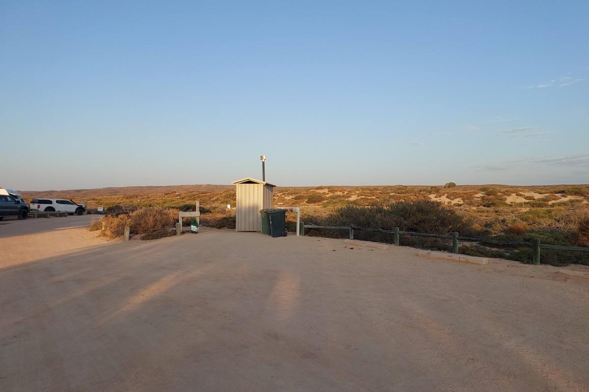 Yardie Creek Campground toilet