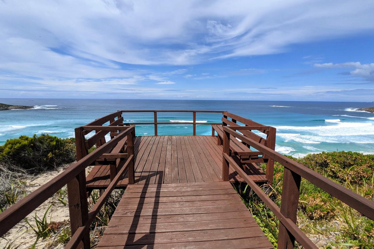 Lookout over Conspicuous Beach