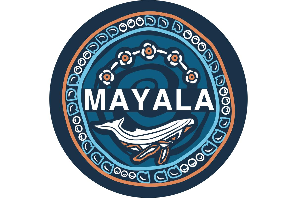 Mayala Logo for Mayala Marine Park of Aboriginal artwork