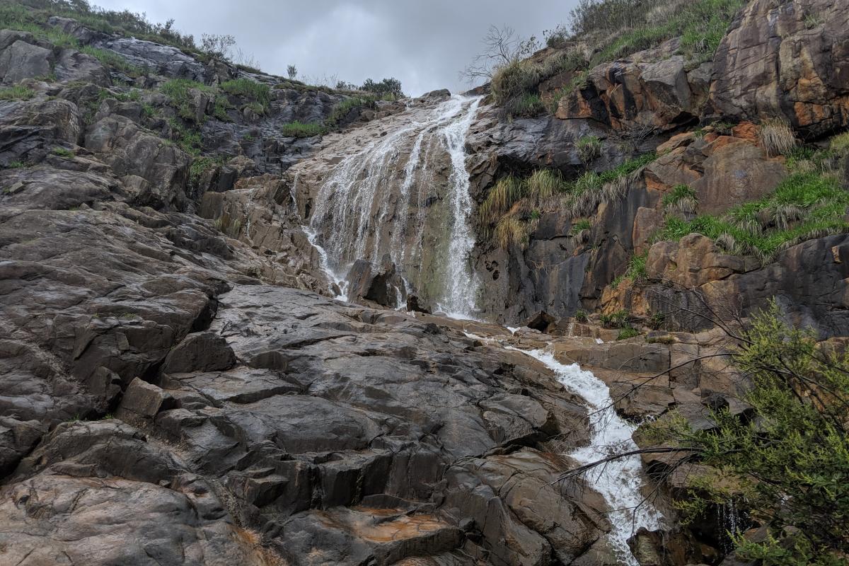 Lesmurdie Falls in early August Lesmurdie Falls in early August